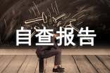 考核自查報(bào)告范文