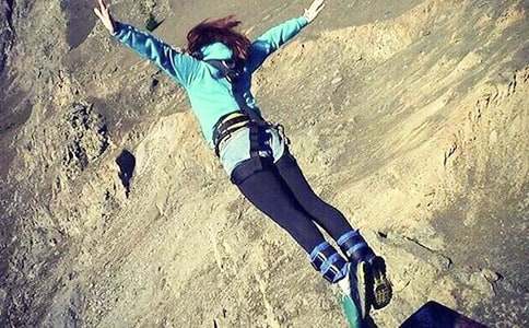 玩蹦極作文500字