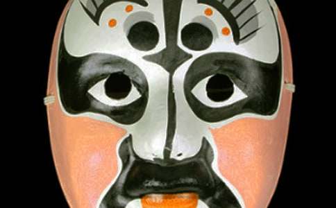 我給爸爸花了臉譜作文