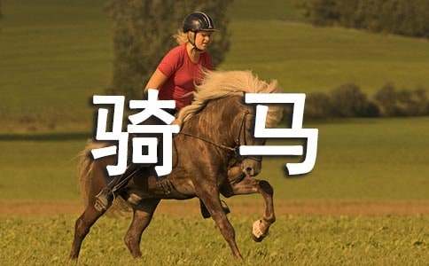 第一次騎馬作文