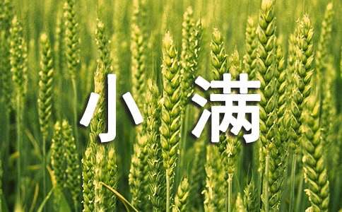 節(jié)氣小滿的短信問候語集錦