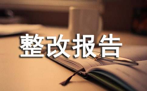 【經(jīng)典】整改報(bào)告