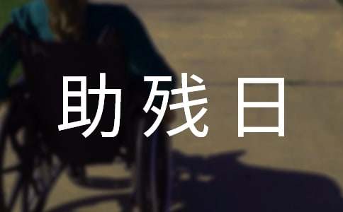 全國助殘日主題方案