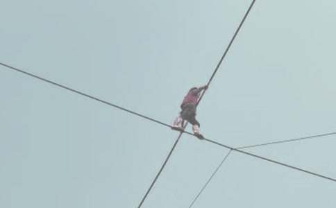 第一次走鋼絲的作文500字